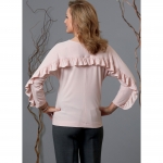 Выкройка: Misses` Top, Butterick B6591 