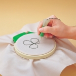 Инструмент для вышивания-продёргивания и сменные иглы, Clover (Japan) 