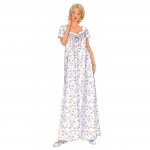 Выкройка: Misses`, sizes: Misses` Petite Nightgown, Butterick B6838 
