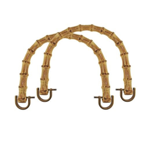 Screw Peg Bag Handle Loops, D-rings, 4 pcs 