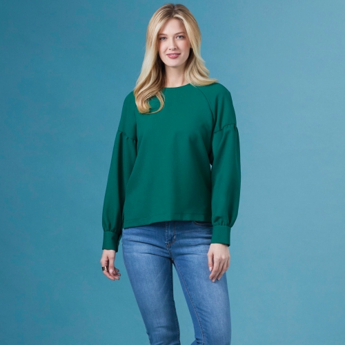 Vaiste topid varruka variatsioonidega, Simplicity Pattern #S8987 