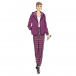Выкройка: Miss, sizes: Women`s Jacket and Pants, Butterick B6533 