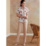 Ompelukaavat: Misses` Top, Butterick B6686 