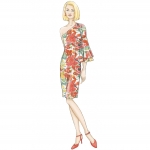 Выкройка: Misses` üheõla Dress, Butterick B6557 