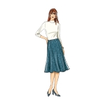 Ompelukaava: Misses` Skirt and Sash, Butterick, B6866 