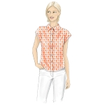 Ompelukaavat: Misses` Top, Butterick B6686 