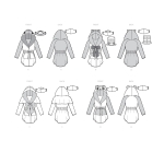 Швейные выкройки Simplicity S9354 Misses` Jacket Costume with Masks and Hat, A (XS-S-M-L-XL) 
