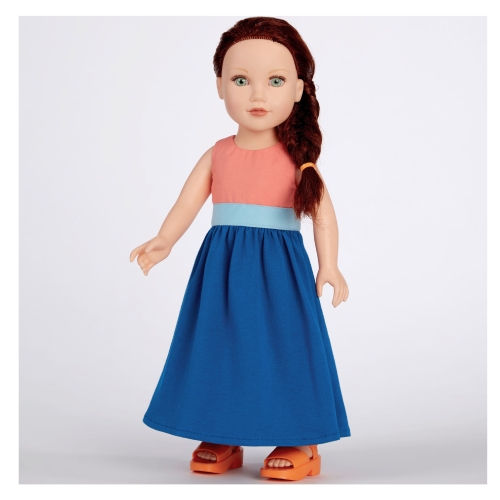 45cm pikkuse nuku riided, Simplicity Pattern #S8903 