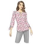 Выкройка: Misses` Top, Butterick B6712 