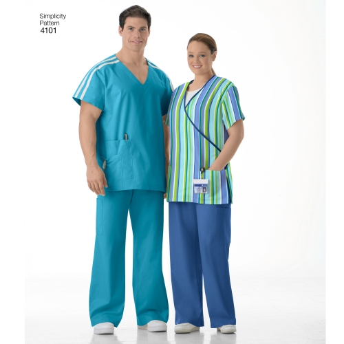 Naiste ja meeste pluss-suurustele riietus, Simplicity Pattern #4101 