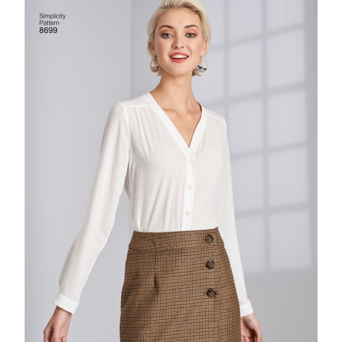 Naiste hõlmikseelikud pikkusevariatsioonidega, Simplicity Pattern #8699 