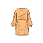 Simplicity Sewing Pattern S9456 Unisex Oversized Hoodies, Pants and Booties 