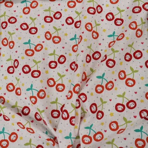 Lightweight cotton fabric with a print, France, 140 cm, Cotton Herault 