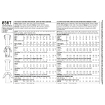Tüdrukute ja pluss-mõõdus tüdrukute kleit, Simplicity Pattern #8567 