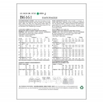 Выкройка: Children`s, sizes: Girls` Dress, Butterick B6161 