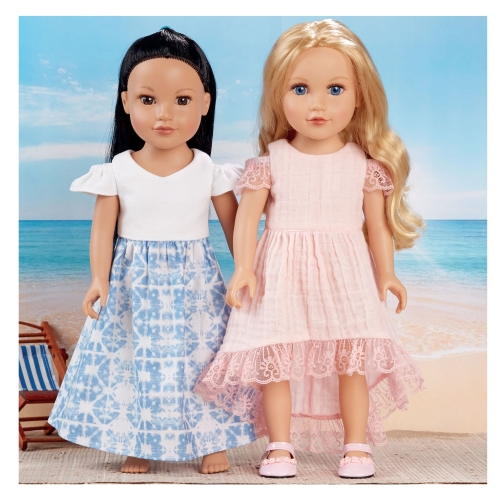 45cm pikkuse nuku riided, Simplicity Pattern #S8903 