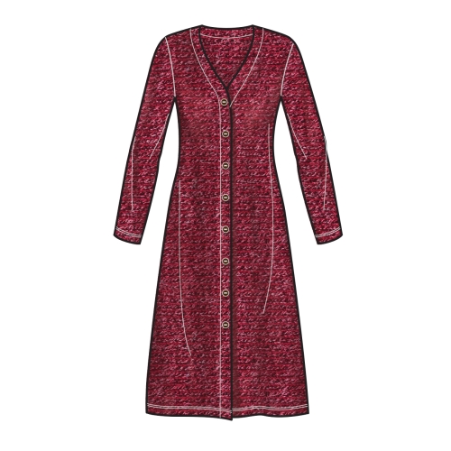 Naiste topid ja jakk lõikehäki võimalustega, suurused: XXS-XS-S-M-L-XL-XXL, Simplicity Pattern #S8992 