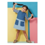 Lõikekomplekt BUTTERICK B6937 CHILDREN`S AND GIRLS` DRESS, ROMPER AND HAT 
