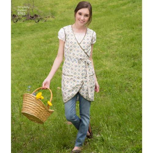 Naiste põll kleit, Simplicity Pattern #8763 