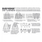 Transparent Dresden Plates Ruler 30° for 12 blades, 26cm × 29cm Duroedge KT-3010 