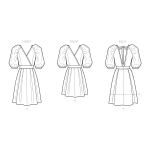 Швейные выкройки Simplicity S9329 Misses` Dress in Two Lengths 