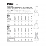Выкройка: Misses` Aprons, Kwik Sew K4281 