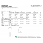 Выкройка: Pants & Shorts, Kwik Sew K3363 