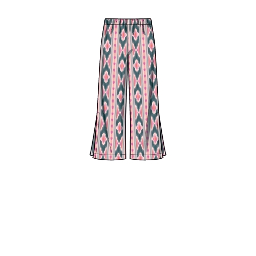 Simplicity lõikekomplekt S9281 GIRLS` DRESS, TOP, PANTS, SS9281A, Suurused: A (7-8-10-12-14) 
