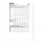 Выкройка: Misses`, sizes: Misses` Petite Pullover Tops, Butterick B6751 