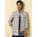 Выкройка: Misses` Open-Front Jackets, Butterick B6328 
