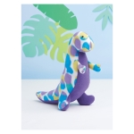Simplicity Sewing Pattern Plush Dinosaurs by Andrea Schewe, SS9585OS (One Size Only) 