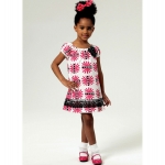 Выкройка: Children`s, sizes: Girls` Top, Dress, Shorts, Pants and Bag, Butterick B5776 