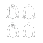 Выкройка: Misses` Tops, Butterick, B6790 
