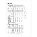 Simplicity Sewing Pattern S9209 Boys`/Girls` V-Neck Shirts, Gown, Shorts and Pants, sizes: A (8-10-12-14-16) 