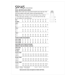 Naiste seelik, Simplicity Pattern #S9145 