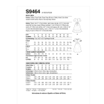 Simplicity Sewing Pattern S9464 Misses` Dress 