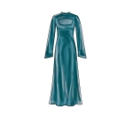 Simplicity lõikekomplekt S9644 MISSES` AND WOMEN`S KNIT DRESS IN THREE LENGTHS 