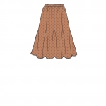Misses` Pull-On Skirts, Simplicity Pattern #S8923 