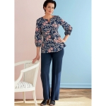 Выкройка: Misses` Top, Butterick B6732 