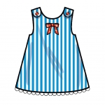 Швейные выкройки Simplicity S9318 Toddlers` Tent Tops, Dresses, and Shorts, CCB(1-2-3-4) 