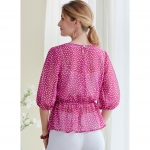 Misses` Tops, Butterick B6764A 