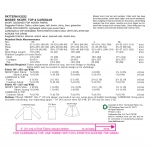 Skort-seelik, topp ja kardigan, Kwik Sew K3232 