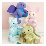 Simplicity Sewing Pattern S9441 13` Plushies 