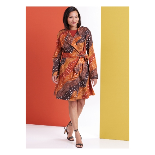 Lõikekomplekt BUTTERICK B6948 MISSES` JACKET AND VEST WITH BELT, TOP, DRESS AND PANT 