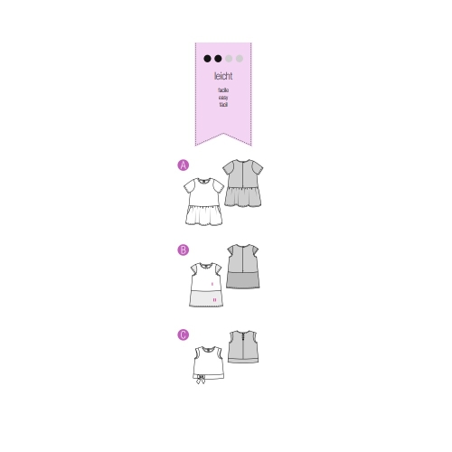 Sewing pattern 92-122cm, Burda Style Nr. 9360 