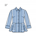 Women`s Shirts, Simplicity Pattern #8297 