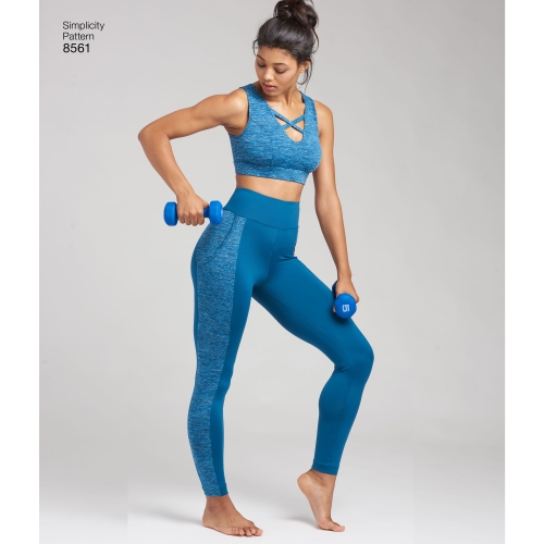 Naiste retuusid, suurused: AA (XS-S-M-L-XL), Simplicity Pattern #8561 