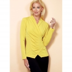 Выкройка: Misses` Top with Pleat and Options, Butterick B6517 