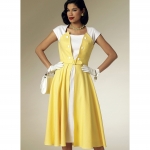 Выкройка: Misses` Dress and Belt, Butterick B6211 