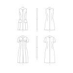 Sewing Pattern: Misses` Dresses, Butterick B6725 